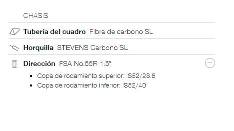 chasis arcalis stevens